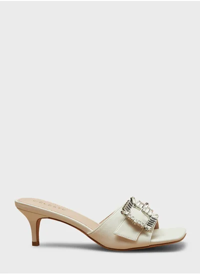 Celeste Single Strap Mid Heel Sandals