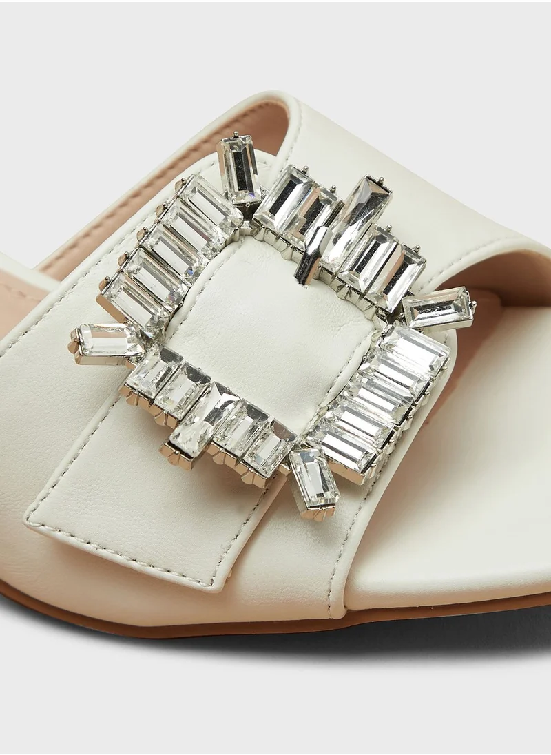 Celeste Single Strap Mid Heel Sandals