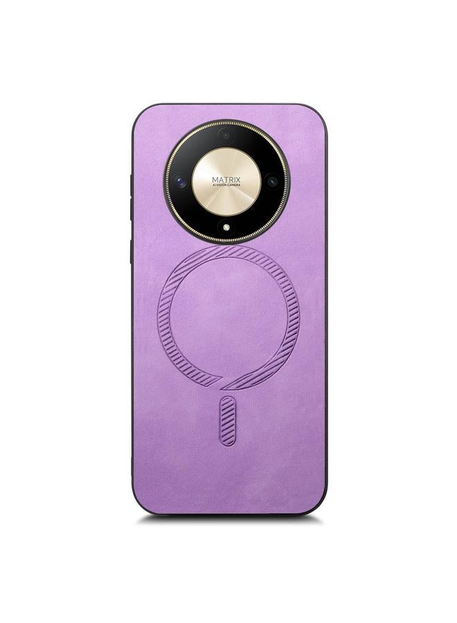 S-TOP Case For Honor Magic6 Pro 5G Retro Magsafe Magnetic PU Back Cover Phone Case - Image 3