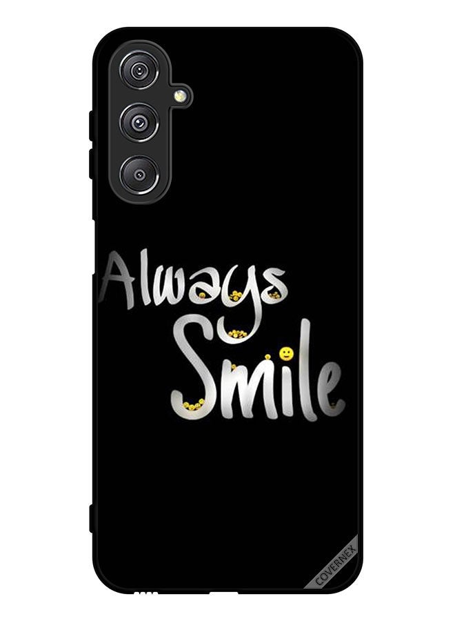 Covernex Protective Case Cover For Samsung Galaxy M34 5G Always Smile - Image 1