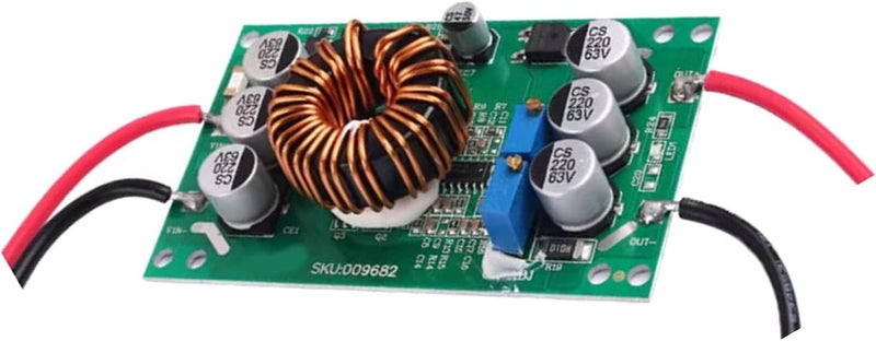 600W Boosts Converter 10-60V to 12-60V Output Step Up Drive Power Board Adjustable Power Supply Module High Efficiency - Image 3