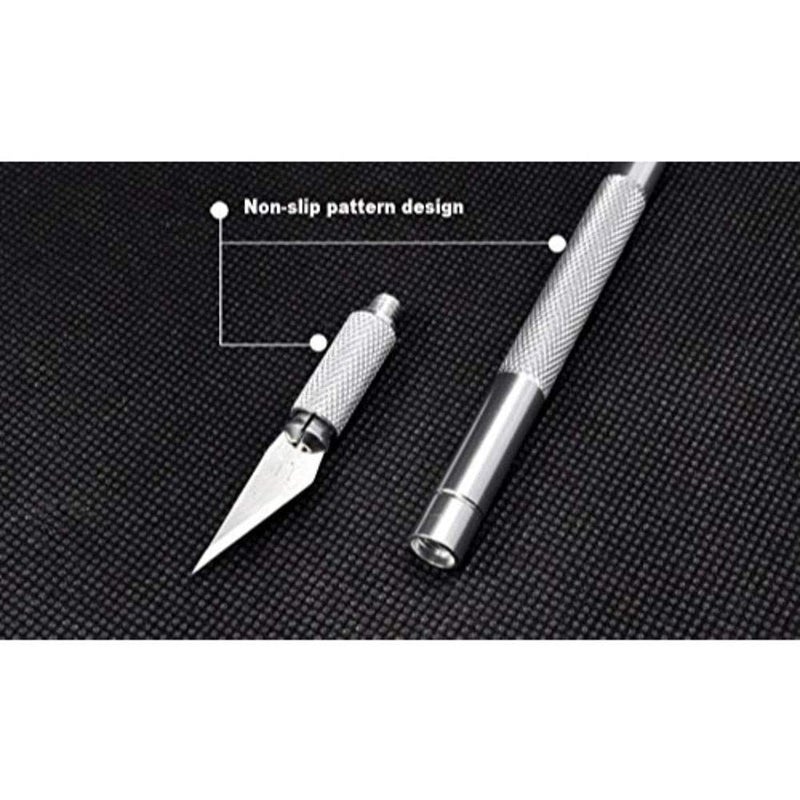 Diy Crafts CTDIYHI37289 Wood Carving Pen Paper Cutter Sculpting Cutting Knife With Blades Pack of 6 2 Multicolor - Image 5