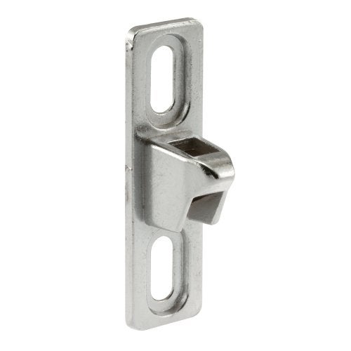Prime-Line E 2040 Chrome Plated Diecast, Sliding Door Keeper (Single Pack) - Image 1