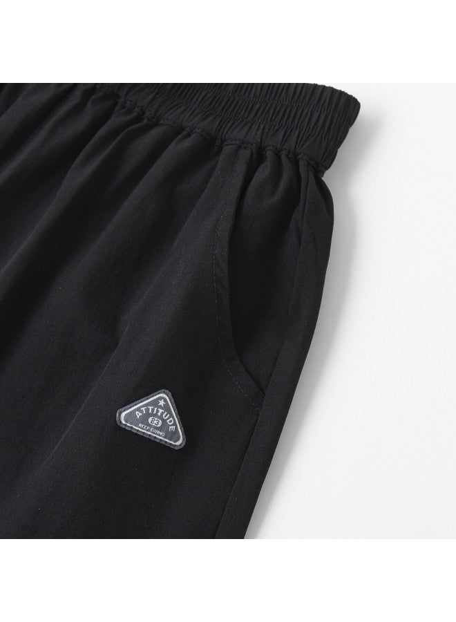Doodle Home boys' Mosquito-repellent Pants - Summer Outdoor Sports Trousers For Kids, Trendy Running Pants For Boys - Image 5