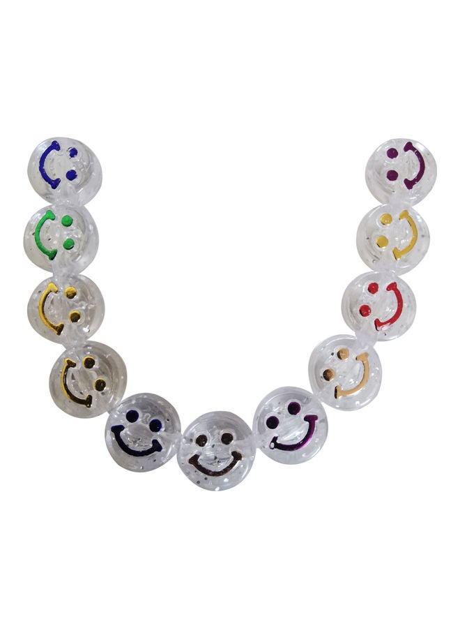 NIBEMINENT 250-Piece Craft Making Smiley Face Beads 0.10x0.6cm - Image 2