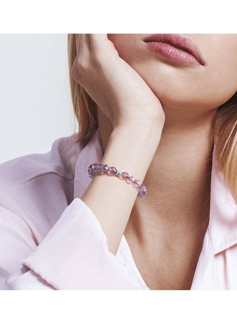 AWNL Women's Beaded Bracelet with Amethyst, Rosa Roxburghii Charm with S925 Sterling Silver Gift for Girlfriend  Wife Daughter - Image 2