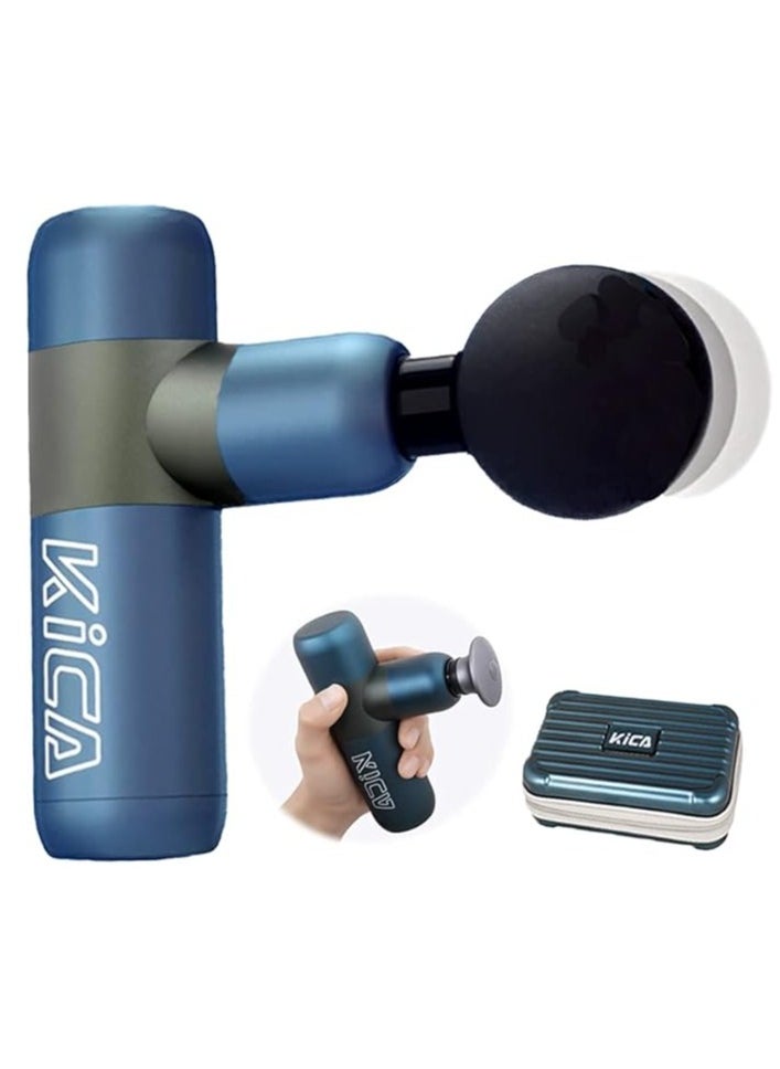 KiCA Massage Device for Athletes KiCA K2  / Portable /Deep Tissue for Body/Arms/Back Muscle Massager/Relief/Gym/Sports/Pain Recovery/Intelligent Speed Control - Blue  - Image 1