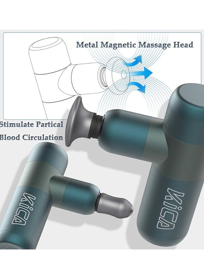 KiCA Massage Device for Athletes KiCA K2  / Portable /Deep Tissue for Body/Arms/Back Muscle Massager/Relief/Gym/Sports/Pain Recovery/Intelligent Speed Control - Blue  - Image 4