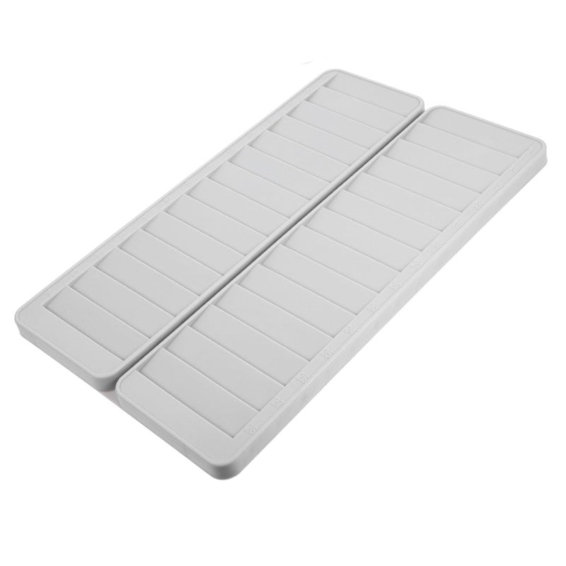 Wall Mounted Card Holder Rack With Slots For Office Warehouse Factory Storage - Image 2