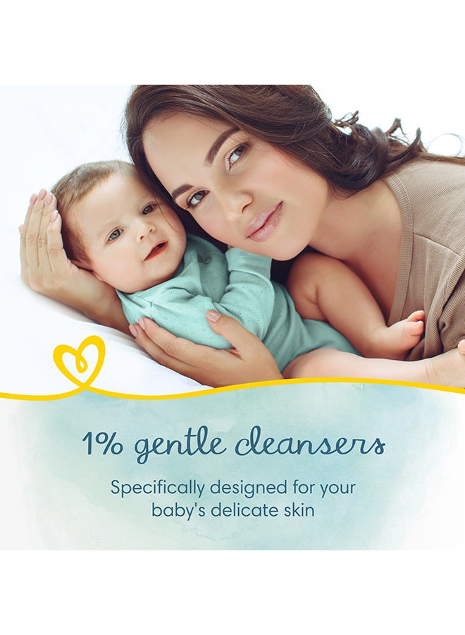 Pampers Aqua Pure Baby Wipes Made With 99% Pure Water 144 Wipe Count - Image 2