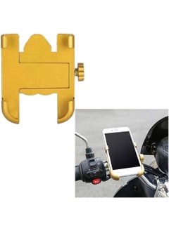 Generic Universal Waterproof Metal Mobile Holder 360° with Mounting Clip & GPS Navigation System for All Bikes & Cars - Fits Devices from 3.5 to 7 Inches  - Image 3