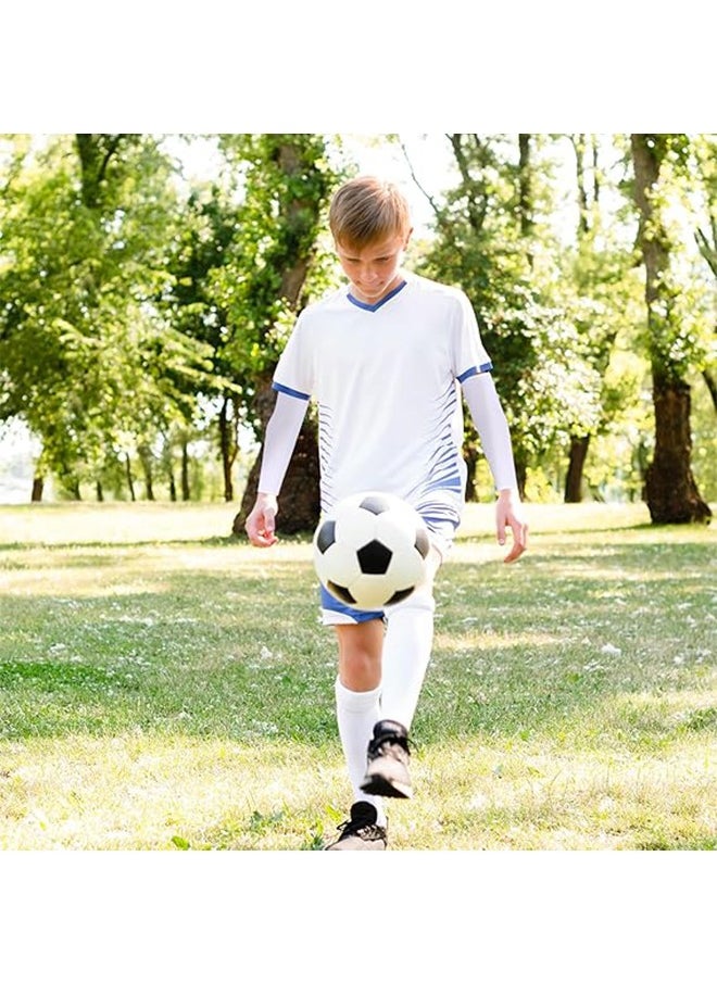 Generic - 2 Pairs Kids Arm Sleeves Youth Arm Sleeves Breathable Elastic Arm Compression Sleeve Outdoor Sport Protection Arm Sleeves for Volleyball Football Baseball Basketball Youth Boys Girls - Image 1