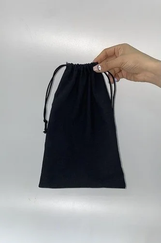 Baghashtag Black Cloth Pouch (3 Pieces) 15 cm x 20 cm