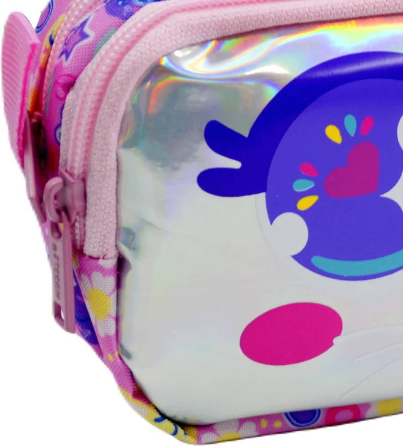 موغل Bunny Pink 2-Eye Pencil Case (MU-7709)