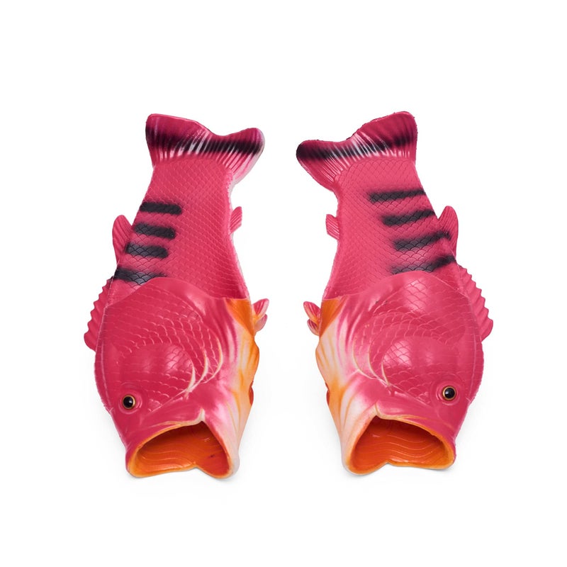 Coddies Fish Flip Flops - The Original Fish Slippers - Holiday Gift, Unisex Sandals, Bass Slides, Pool, Beach & Shower Shoes (Pink | 3-4 Men | 5-6 Women | EU 36-37) - Image 3