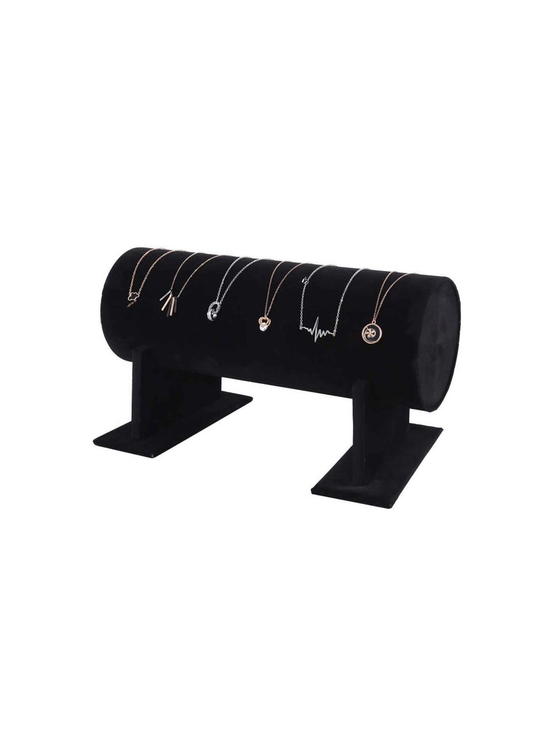 GGOOT Headband Holder, Black Velvet Jewelry Bracelet Display Stand for Jewelry Store, 11.8 x 5.9 x 6.5 in - Image 2
