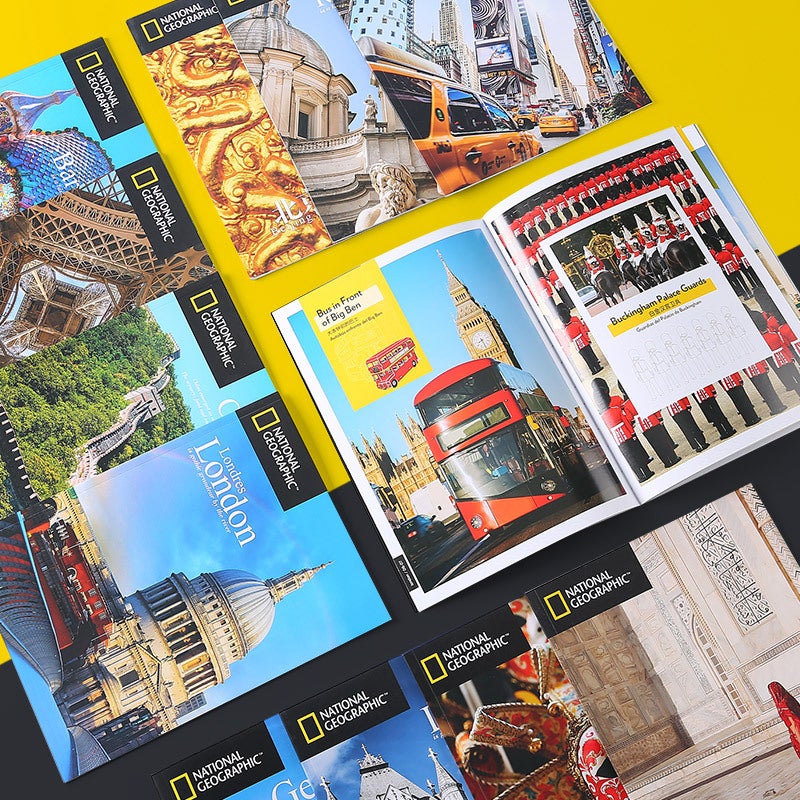 Lecube 3D Stereo Puzzle National Geographic Authorized Atlas Children'S Educational Assembled Architectural Model Gift - Image 4