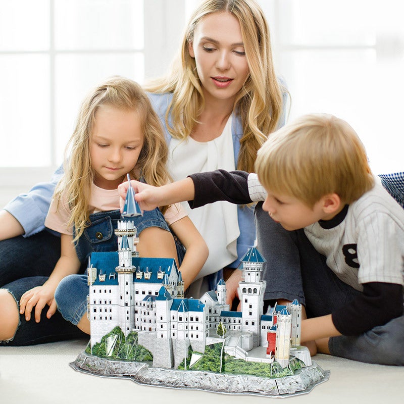 Lecube 3D Stereo Puzzle National Geographic Authorized Atlas Children'S Educational Assembled Architectural Model Gift - Image 3