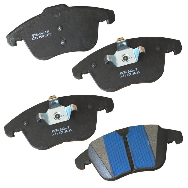 Bendix Premium SBM1241 Semi-Metallic Front Brake Pads for Jaguar S-Type 2006, Vanden Plas 2009-2006, XF 2010-2009, XF 2014-2013, XJ8 2009-2006, XK 2007, XK 2009 - Image 3
