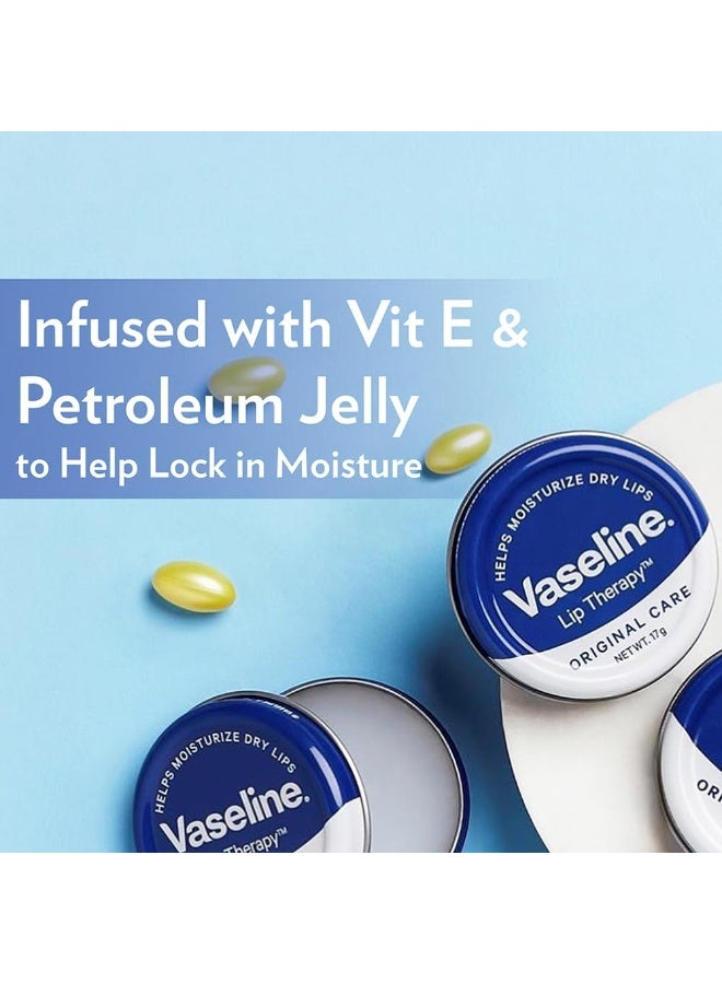 Vaseline Lip Therapy Rosy Lip Balm 20g + Vaseline Intensive Care Moisturizing Gel for Dry Skin 20g - Image 4
