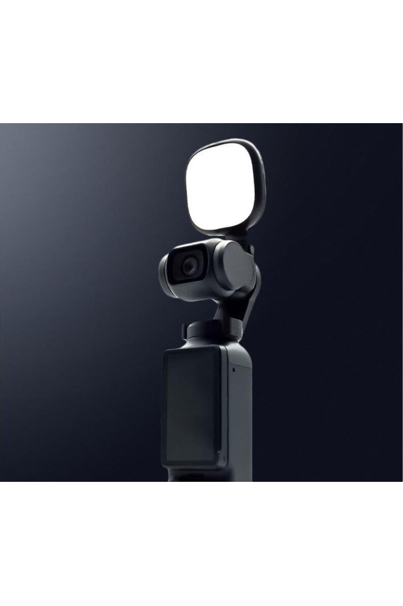 اكسيسن لمصباح الجيب الصغير DJI Pocket 3 الصغير، مصباح إضاءة فيديو مساعد لتصوير الفيديو 180 مللي أمبير قابل لإعادة الشحن لمصباح الجيب الصغير المساعد DJI OSMO 3، مع شحن من النوع c (عادي) - Image 2