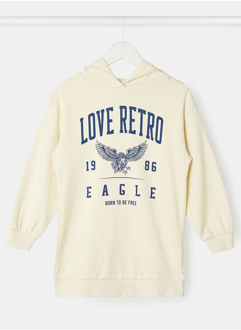 NAME IT Kids Longline Hoodie  - Image 1