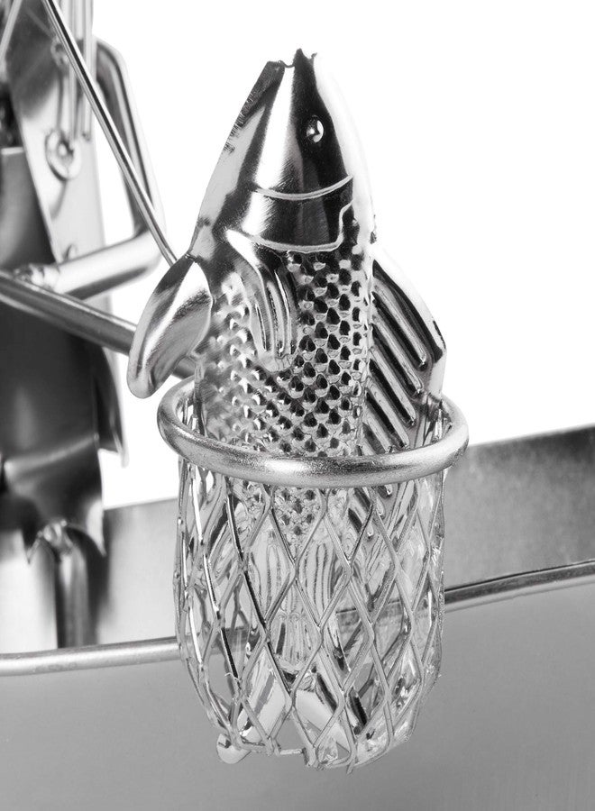 برو بيكر حامل زجاجات نبيذ بروبيكر، زوجان في قارب صيد، منحوتات وتماثيل، ديكور، رفوف وحوامل نبيذ، هدايا، ديكور - Image 4