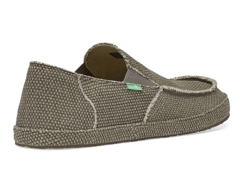 Sanuk Mens Rounder Loafer | Mens Shoes | Slip On Shoes for Men | Men's Slip-on Loafers | Comfort Footbed, Brown, 12 - Image 5