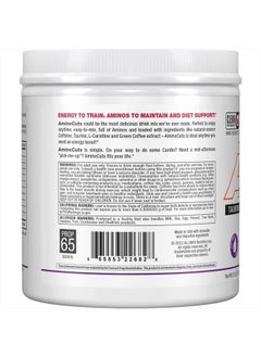AllMax Nutrition AMINOCUTS (ACUTS), Amino-Charged Energy Drink with Taurine, L-Carnitine, Green Coffee Bean Extract, Grape Escape, 30 Servings  - Image 3