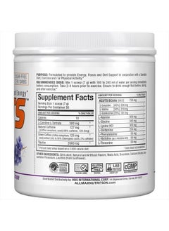 AllMax Nutrition AMINOCUTS (ACUTS), Amino-Charged Energy Drink with Taurine, L-Carnitine, Green Coffee Bean Extract, Grape Escape, 30 Servings  - Image 2