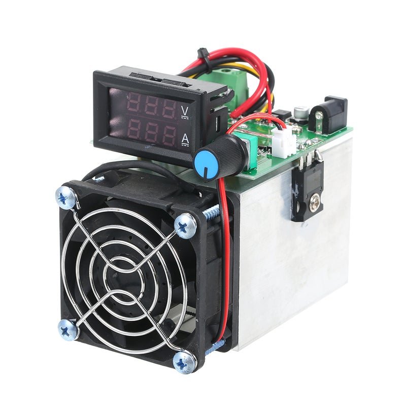 12V 100W محمل إلكتروني لتفريغ بطارية، وحدة اختبار رقمية لقدرة البطارية، تيار مستمر (DC) - Image 1