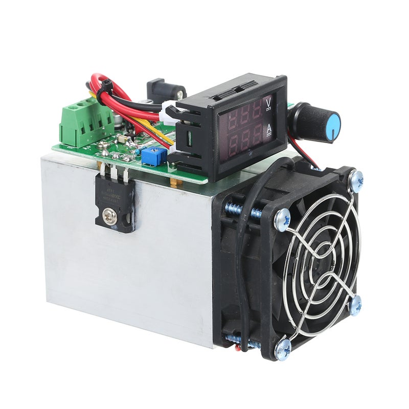 12V 100W محمل إلكتروني لتفريغ بطارية، وحدة اختبار رقمية لقدرة البطارية، تيار مستمر (DC) - Image 5