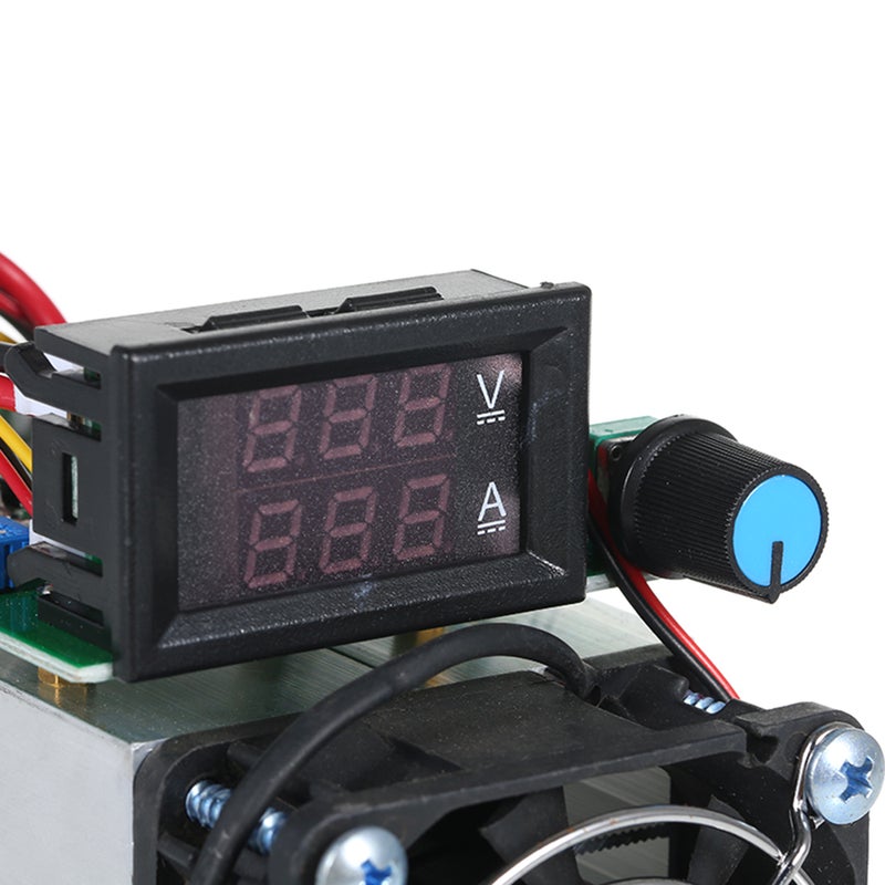 12V 100W محمل إلكتروني لتفريغ بطارية، وحدة اختبار رقمية لقدرة البطارية، تيار مستمر (DC) - Image 3