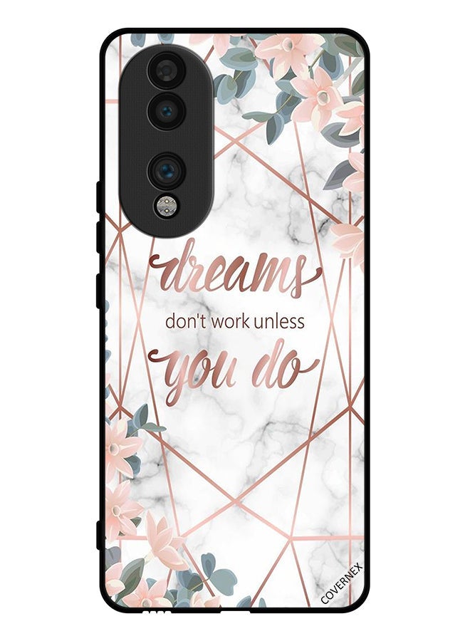 Covernex Protective Case Cover For Honor 70 Dreams Don't Work Unless You Do - Image 1
