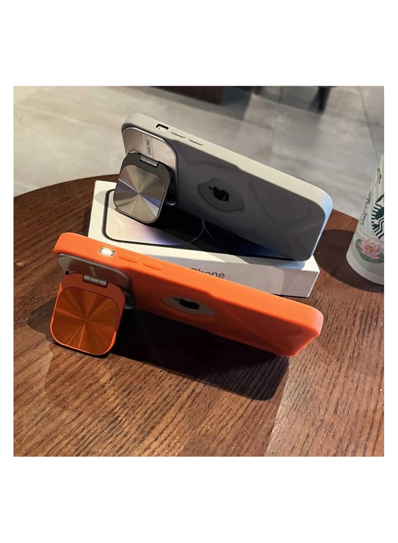 High quality metal case for the iPhone 11 Pro Max, compatible with MagSafe, black color - Image 4