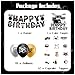 LHDUOFA Drum Party Supplies Music Drum Birthday Party Decorations Includes Drums Happy Birthday Banner Cake Topper Cupcake Toppers Balloons for Drummers Birthday Party Baby Shower Decorations - Image 4