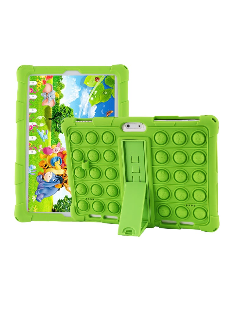 AROAQ S10 Kids Tablet, Ultra Light Smart Android Tablet Computer, Easy To Carry Smart Early Childhood Education Pad, Children Learning Tablet For Boys And Girls, (1pc, 16GB Storage, Green)