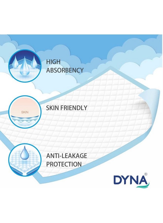 داينا فوط صحية داينا للاستخدام مرة واحدة عبوة واحدة (10 قطع) مقاس 60 × 90… - Image 3