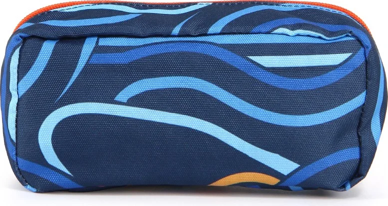 كامبريدج بولو كلوب Wave Single Compartment Unisex Kids Pencil Bag