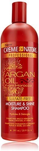 Creme of Nature Professional Argan Oil Moisture and Shine Shampoo 20 Ounce by Creme of Nature