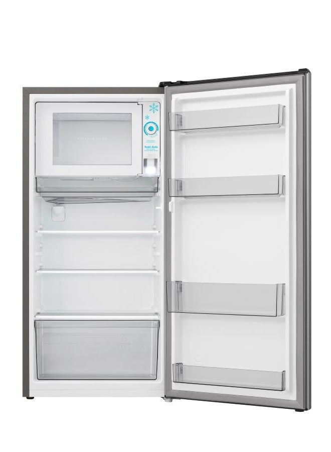 جنرال جولدن ثلاجة جنرال جولدين سعة 150 لترًا و5.3 قدم مكعب، أقصى سعة موفرة للطاقة، لون رمادي أنيق - Image 4