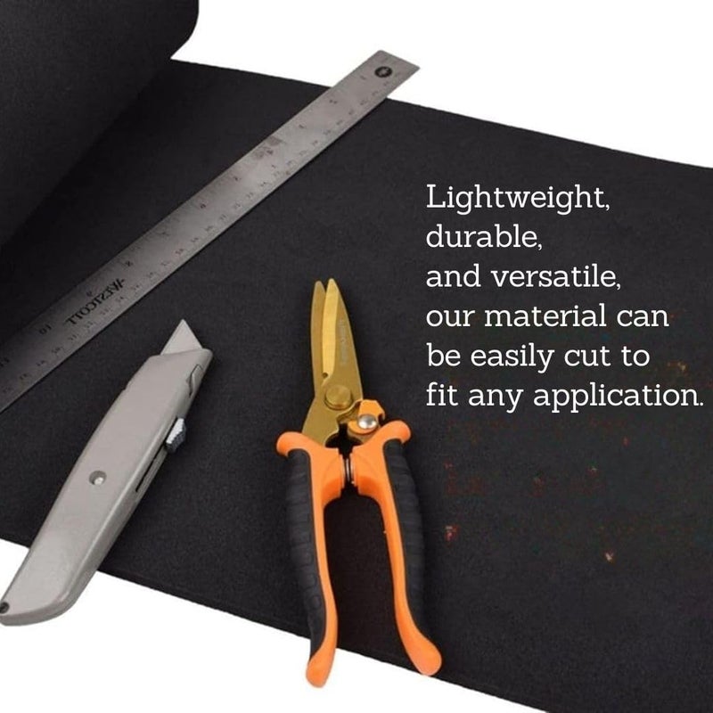 VAYINATO ® Aquarium Rubber Mat for Fish Tank Base Safety, 90cm x 30cm | Black by Petzlifeworld - Image 2