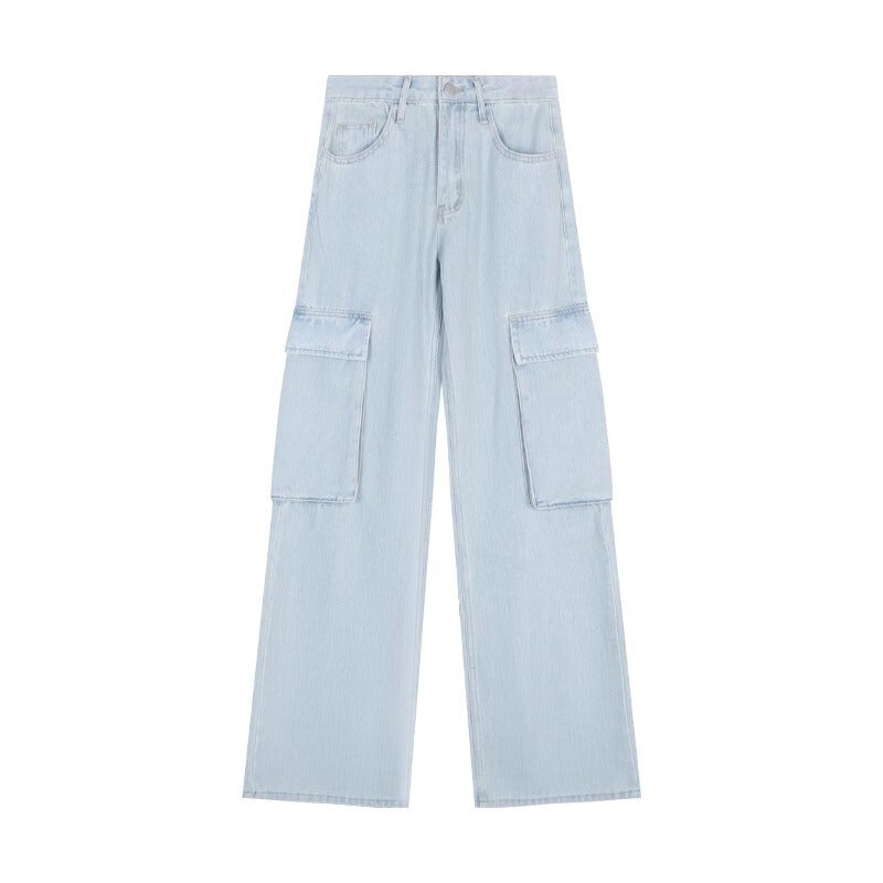 Unisex Casual Daily Denim Jeans - Image 1