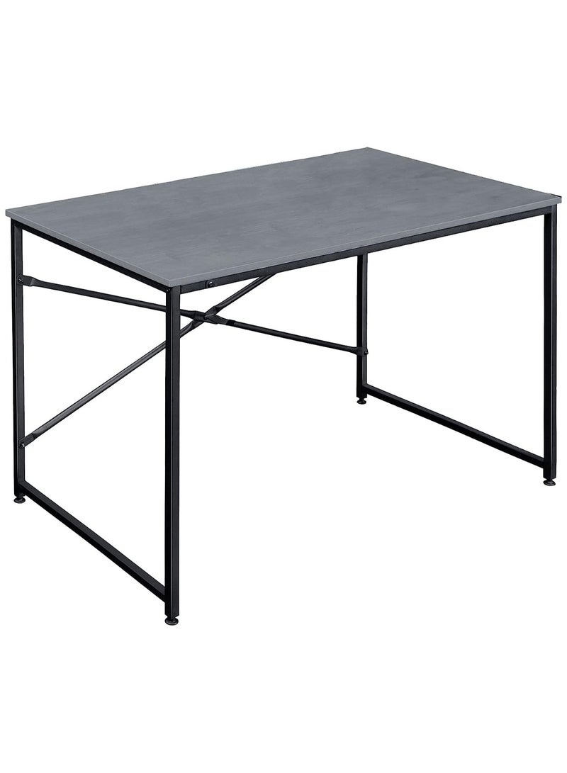 90*60cm Detachable and Assemblable Desk - Gray - Image 2