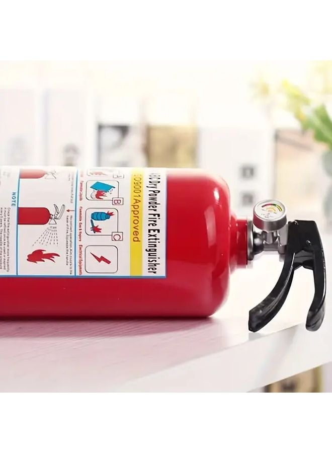 Red Simulated Fire Extinguisher Coin Bank Desktop Office Decorative Money Penny Box - Image 4