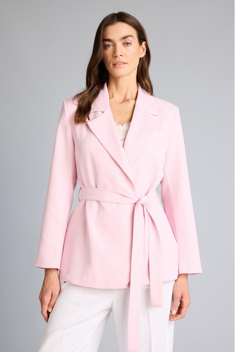 ديفاكتو بليزر قصة عادية بياقة جاكيت - Image 4