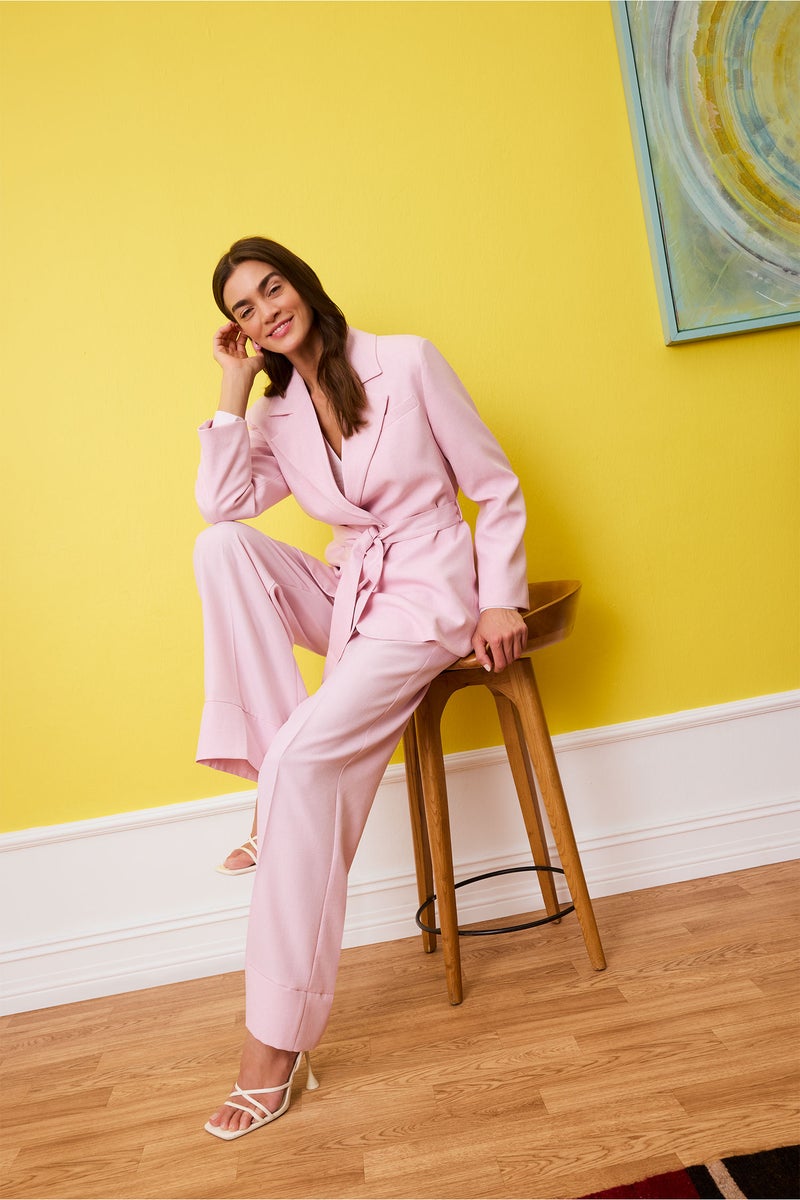 ديفاكتو بليزر قصة عادية بياقة جاكيت - Image 2