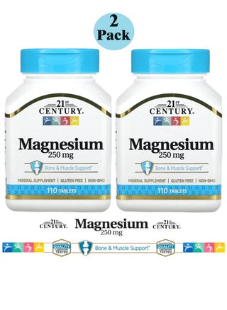 A Nutritional Supplement Rich in Magnesium to Enhance Health and Activity with Double Effectiveness 250 mg - 110 Tablets (2 Pack) - pzsku/Z0130400BBAE7C9A623F4Z/45/_/1710706936/9305a6ed-f4d3-4d3d-9d2a-97d56b83f2a7
