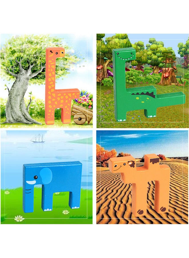 أحجية تركيب الصور بتصميم كرتوني ثلاثي الأبعاد على شكل حيوان - Image 4