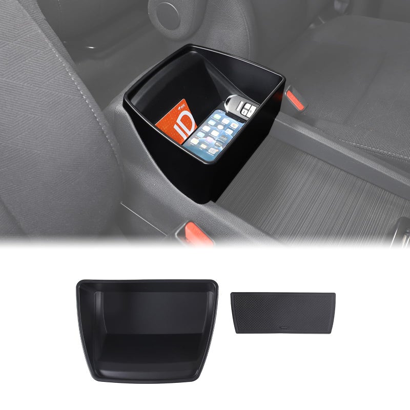 HIRUFAIT Center Console Organizer Tray for Honda Pilot 2016-2022/ Ridgeline 2020-2023/ Passport 2019-2023 Accessories, ABS Central Control Armrest Secondary Storage Box - Image 1